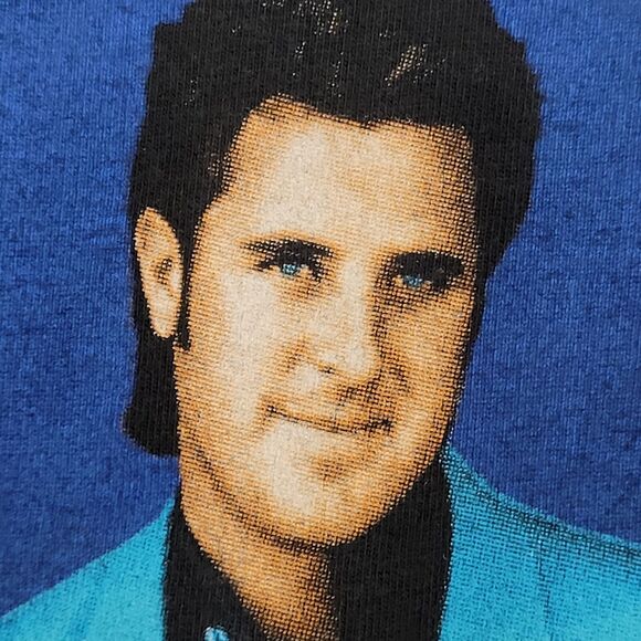 Vintage 90s Vince-Gill Shirt Womens L/XL 19x23 Black - Picture 10 of 13